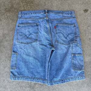 Vintage Y2K Levi's Red Tab Carpenter Denim Baggy Skater Grunge Style Jorts